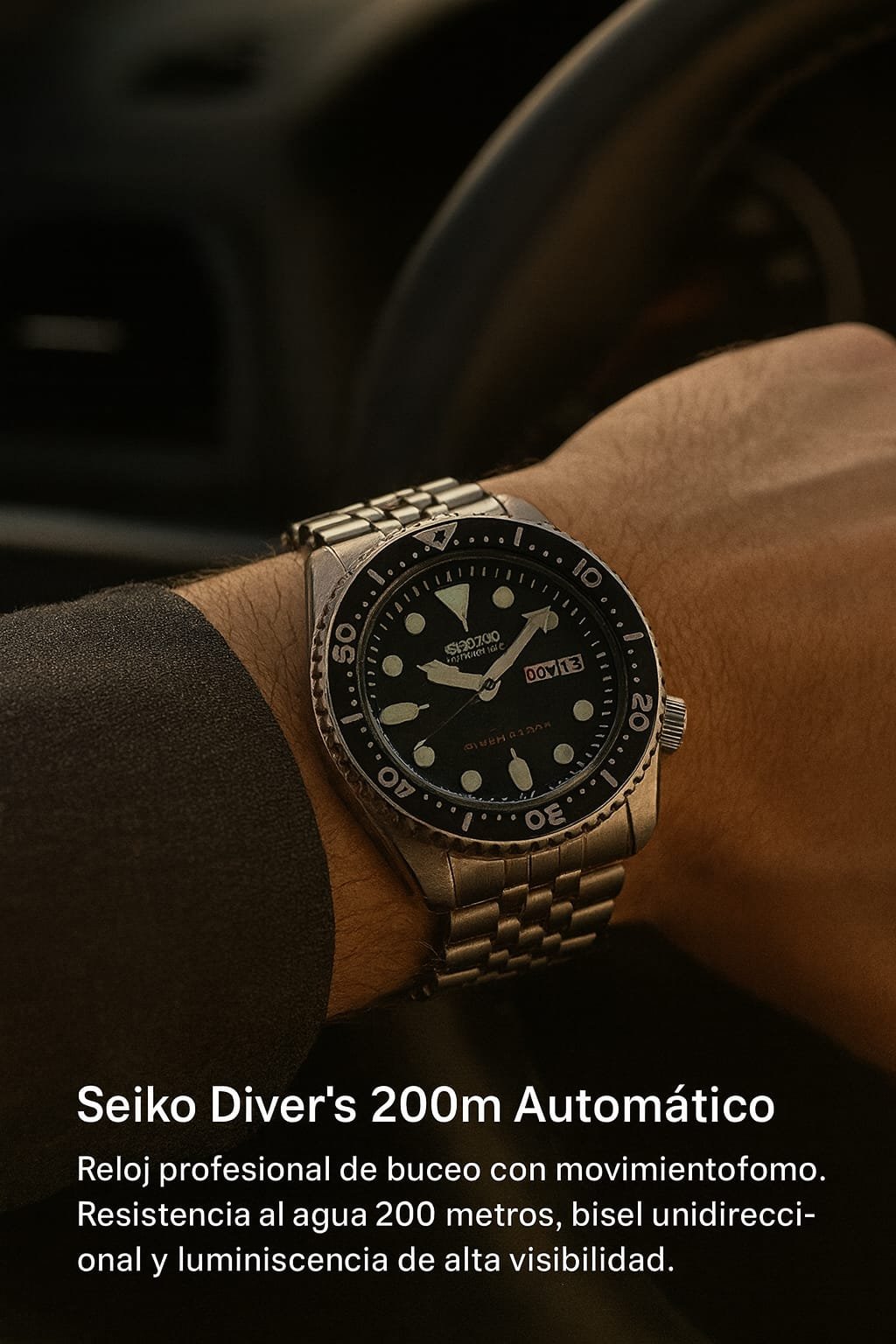 Reloj Seiko Diver 200 - Mantenimiento estanco y reparación